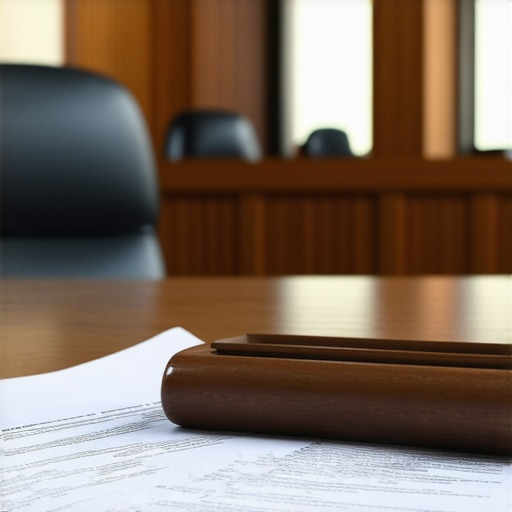 A professional DUI lawyer consulting with a client in a courtroom setting