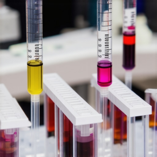 Expert Forensic Evidence Analysis in DUI Defense Forensic technician examining blood samples for DUI case evidence.