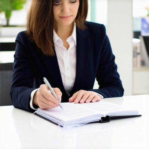 Lawyer advising client on DUI legal options in a modern office