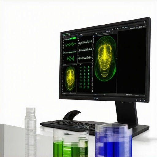 Biometric Analysis Software in Action A technician analyzing biometric test data on a computer to support DUI defense