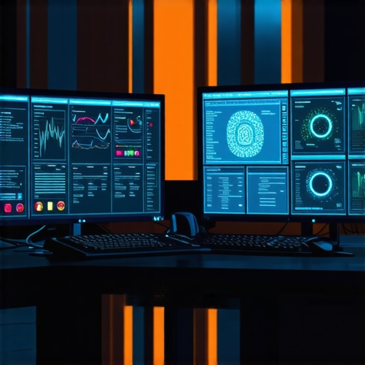 Digital Forensic Tools for DUI Defense A computer screen displaying biometric and cybersecurity analysis for DUI defense