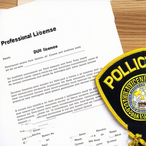 How a DUI Conviction Impacts Your Professional License